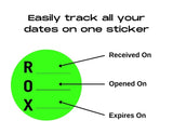 ROX (Received, Opened and Expires) Labels